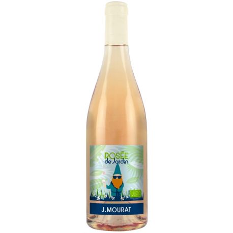 Rosée de Jardin Bio Vegan Rosé 2018 Mourat Val de Loire Bouteille