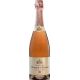 Coffret Perle Rosée 1 Bouteille & 2 Flutes signées Champagne Alexandre Bonnet Bouteille